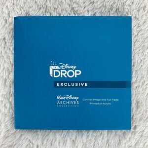 Disney Drop Archives Collection Frozen Olaf Acrylic Fact Print Stand